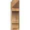 Ekena Millwork Balboa Rough Sawn Arts and Crafts Outlooker, Western Red Cedar, 8"W x 22"D x 26"H OUT08X22X26BOA03RWR - alternate 3